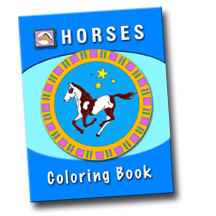 All Natural Horse Care Coloring book